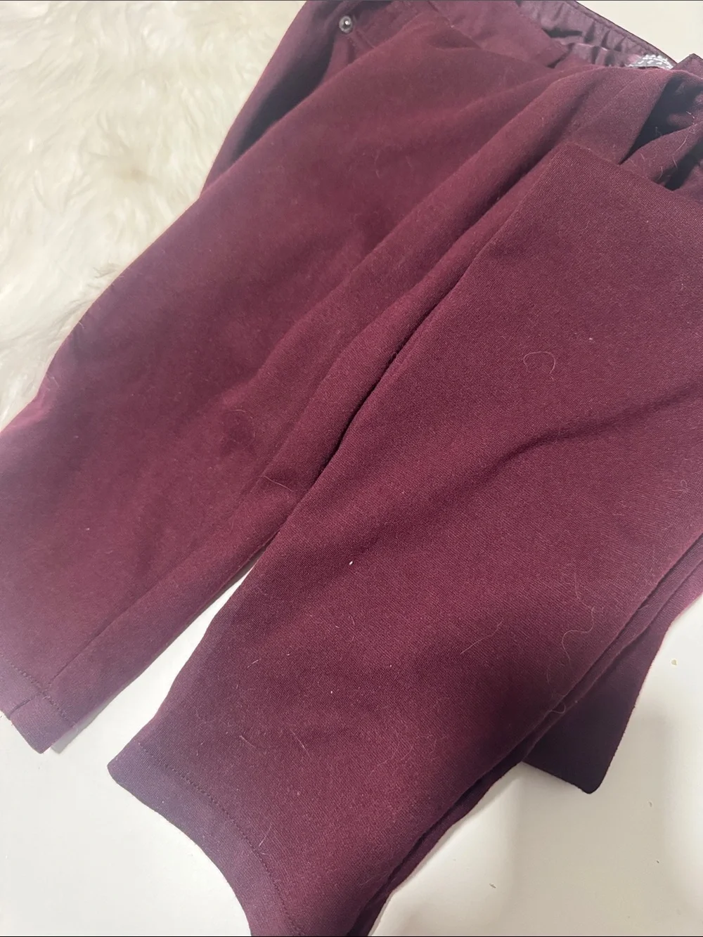 Soho Skinny Jeans in Dark Burgundy